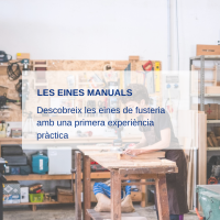 Cartell Les eines manuals de fusteria