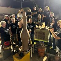 obra conjunta de gran tamaño