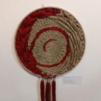 Ejemplo de Tapiz circular de Carmen Espinel Olanda 