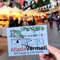  Fira d'artistes i Dissenyadors d'Allada Vermell / @friaalladavermell / foto: @barcelona_barcelona