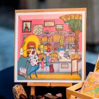  Fira d'artistes i Dissenyadors d'Allada Vermell / @friaalladavermell / foto: @udanasart