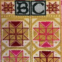 Selección de colchas gallegas de ajuar.