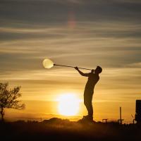 Soplador de vidrio. Cabañas de Polendos, Segovia.